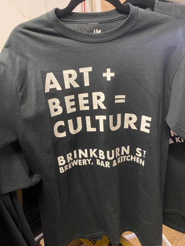 T Shirt - ART + BEER = CULTURE