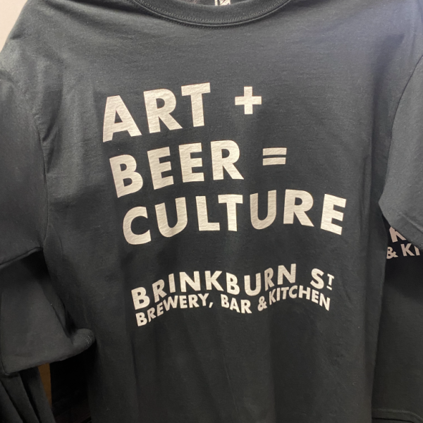 T Shirt - ART + BEER = CULTURE