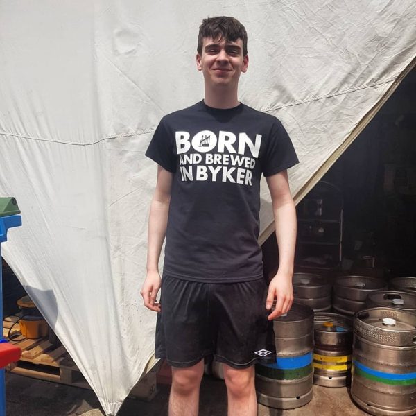 T Shirt - Born & Brewed in Byker
