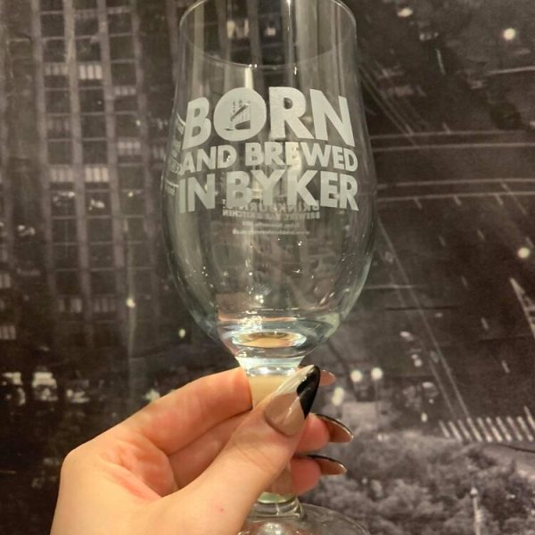 BORN & BREWED TULIP GLASS