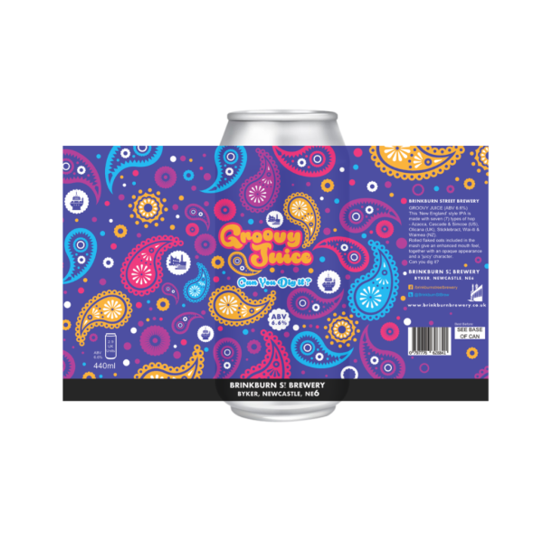Groovy Juice NEIPA - 330ml Can